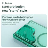 Samsung Galaxy S25 Ultra Nillkin IceBlade Prop Magnetisk Cover - MagSafe-kompatibel, skydelåg til linse - Grøn