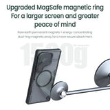 Samsung Galaxy S25 Ultra Nillkin IceBlade Prop Magnetisk Cover - MagSafe-kompatibel, skydelåg til linse - Grøn