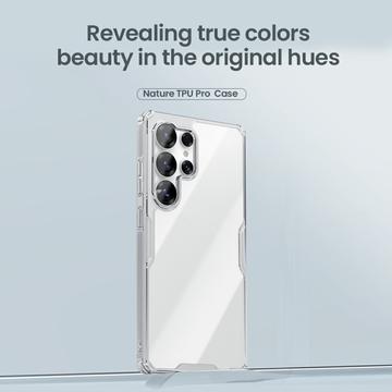 Samsung Galaxy S25 Ultra Nillkin Nature TPU Pro Hybrid Cover - Gennemsigtig