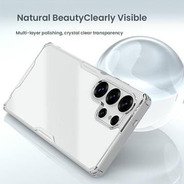 Samsung Galaxy S25 Ultra Nillkin Nature TPU Pro Hybrid Cover - Gennemsigtig