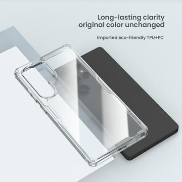 Samsung Galaxy S25 Ultra Nillkin Nature TPU Pro Hybrid Cover - Gennemsigtig