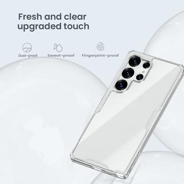 Samsung Galaxy S25 Ultra Nillkin Nature TPU Pro Hybrid Cover - Gennemsigtig