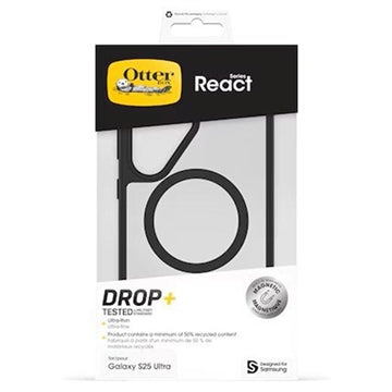 Samsung Galaxy S25 Ultra OtterBox React Series Cover GP-FPS938OBJTW - Sort krystal