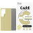 Samsung Galaxy S25 Ultra PanzerGlass Care Fearlessly Fashionable Cover - MagSafe-kompatibel - Chardonnay