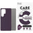 Samsung Galaxy S25 Ultra PanzerGlass Care Fearlessly Fashionable Cover - MagSafe-kompatibel - Lilla