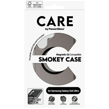 Samsung Galaxy S25 Ultra PanzerGlass Care Smokey Urban Combat Cover - MagSafe-kompatibel - Gennemsigtig sort