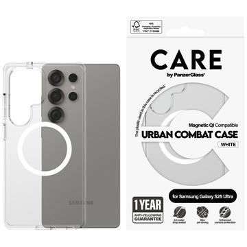 Samsung Galaxy S25 Ultra PanzerGlass Care Urban Combat Cover - MagSafe-kompatibel - Hvid