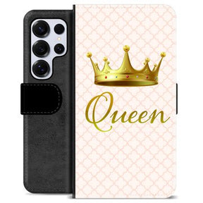 Samsung Galaxy S25 Ultra Premium Flip Cover med Pung - Dronning