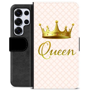 Samsung Galaxy S25 Ultra Premium Flip Cover med Pung - Dronning