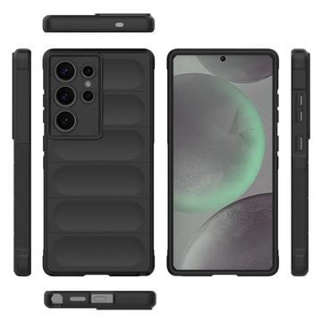 Samsung Galaxy S25 Ultra Rugged TPU Cover - Sort