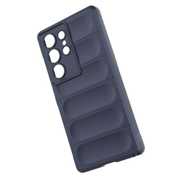 Samsung Galaxy S25 Ultra Rugged TPU Cover - Mørkeblå