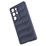 Samsung Galaxy S25 Ultra Rugged TPU Cover - Mørkeblå