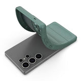 Samsung Galaxy S25 Ultra Rugged TPU Cover - Grøn