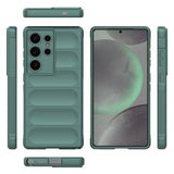 Samsung Galaxy S25 Ultra Rugged TPU Cover - Grøn