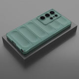 Samsung Galaxy S25 Ultra Rugged TPU Cover - Grøn