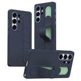 Samsung Galaxy S25 Ultra Smart hybrid cover med stående greb - Safir