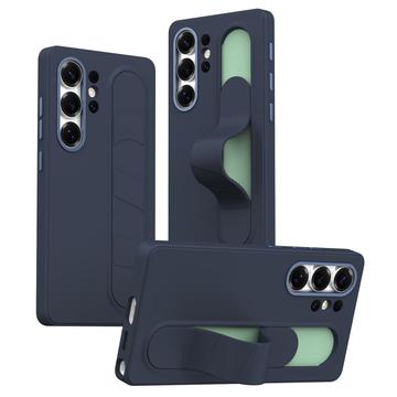 Samsung Galaxy S25 Ultra Smart hybrid cover med stående greb - Safir