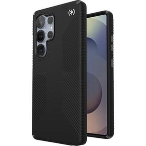 Samsung Galaxy S25 Ultra Speck Presidio2 Grip Hybrid Cover - Sort