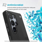 Samsung Galaxy S25 Ultra Speck Presidio2 Grip Hybrid Cover - Sort