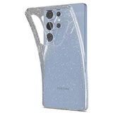 Samsung Galaxy S25 Ultra Spigen Liquid Crystal Glitter Cover - Gennemsigtig