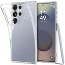 Samsung Galaxy S25 Ultra Spigen Liquid Crystal TPU Cover - Gennemsigtig
