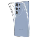 Samsung Galaxy S25 Ultra Spigen Liquid Crystal TPU Cover - Gennemsigtig