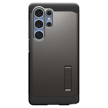 Samsung Galaxy S25 Ultra Spigen Tough Armor Mag Cover - Pistolmetal