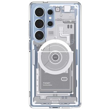 Samsung Galaxy S25 Ultra Spigen Ultra Hybrid Mag Cover - Hvid / Zero One