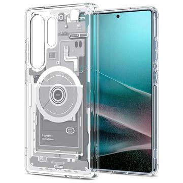 Samsung Galaxy S25 Ultra Spigen Ultra Hybrid Mag Cover - Hvid / Zero One