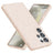 Samsung Galaxy S25 Ultra Stylish Glitter Series Hybrid Cover - Guld