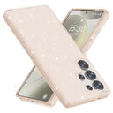 Samsung Galaxy S25 Ultra Stylish Glitter Series Hybrid Cover - Guld