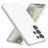 Samsung Galaxy S25 Ultra Stylish Glitter Series Hybrid Cover - Hvid