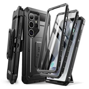 Samsung Galaxy S25 Ultra Supcase Unicorn Beetle Pro 2-Set Hybrid Cover - Sort