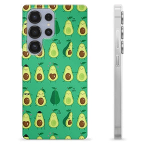 Samsung Galaxy S25 Ultra TPU Cover - Avocadomønster
