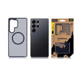 Samsung Galaxy S25 Ultra Tactical MagForce Hyperstealth Hybrid Cover - Mørkeblå