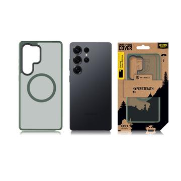 Samsung Galaxy S25 Ultra Tactical MagForce Hyperstealth Hybrid Cover - Skovgrøn