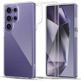 Samsung Galaxy S25 Ultra Tech-Protect Flexair Hybrid Cover - Gennemsigtig