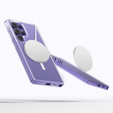 Samsung Galaxy S25 Ultra Tech-Protect Flexair Magnetisk Hybrid Cover - Gennemsigtig
