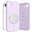 iPhone 16e/17e Tech-Protect flydende silikone cover - MagSafe-kompatibel - Mauve