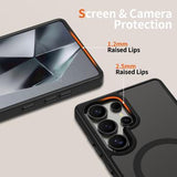 Samsung Galaxy S25 Ultra Tech-Protect Magmat Cover - MagSafe Kompatibel - Sort / Klar