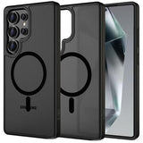 Samsung Galaxy S25 Ultra Tech-Protect Magmat Cover - MagSafe Kompatibel - Mat Sort