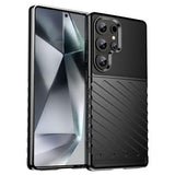 Samsung Galaxy S25 Ultra Thunder Series TPU Cover - Sort