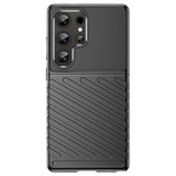 Samsung Galaxy S25 Ultra Thunder Series TPU Cover - Sort