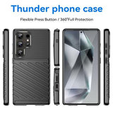 Samsung Galaxy S25 Ultra Thunder Series TPU Cover - Sort