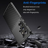 Samsung Galaxy S25 Ultra Thunder Series TPU Cover - Sort