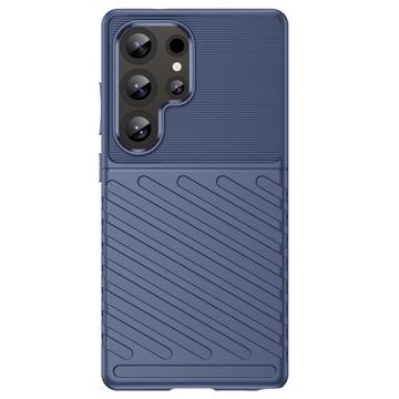 Samsung Galaxy S25 Ultra Thunder Series TPU Cover - Blå