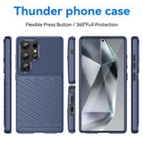 Samsung Galaxy S25 Ultra Thunder Series TPU Cover - Blå