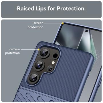 Samsung Galaxy S25 Ultra Thunder Series TPU Cover - Blå