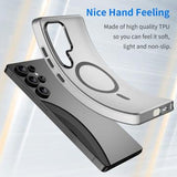 Samsung Galaxy S25 Ultra UltraGuard Matte MagSafe Cover - Sort