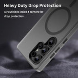 Samsung Galaxy S25 Ultra UltraGuard Matte MagSafe Cover - Sort